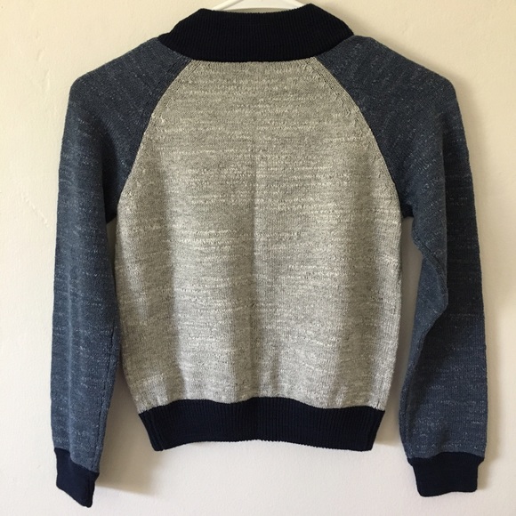 •SOLD• Boys J Crew Cuts Zipper Cardigan With Pocke - Picture 2 of 7