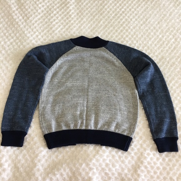 •SOLD• Boys J Crew Cuts Zipper Cardigan With Pocke - Picture 7 of 7