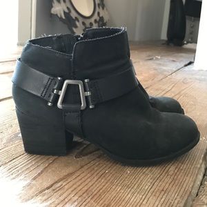 Black Aldo Booties