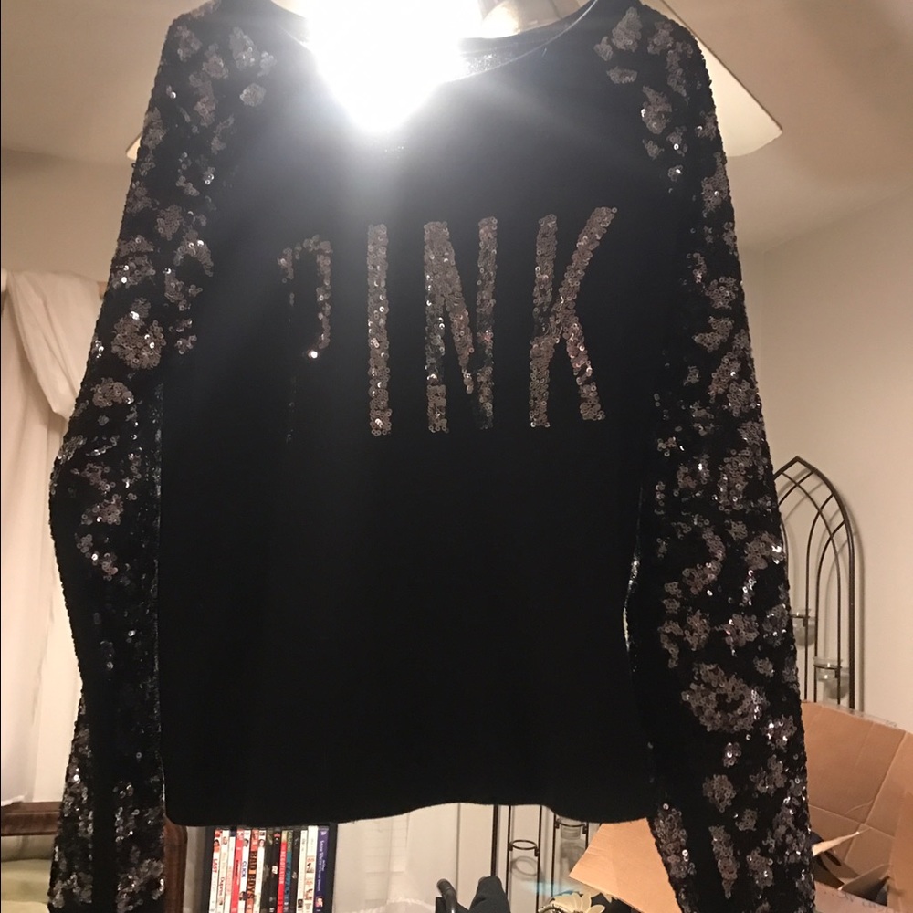 Victoria's Secret cheetah bling sweater