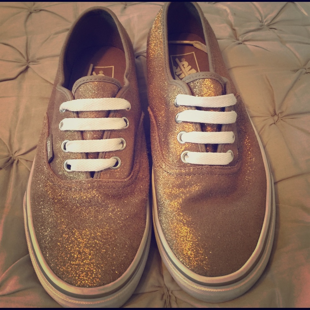Gold Vans