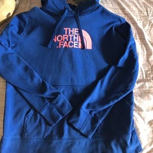 The North Face sweatshirt