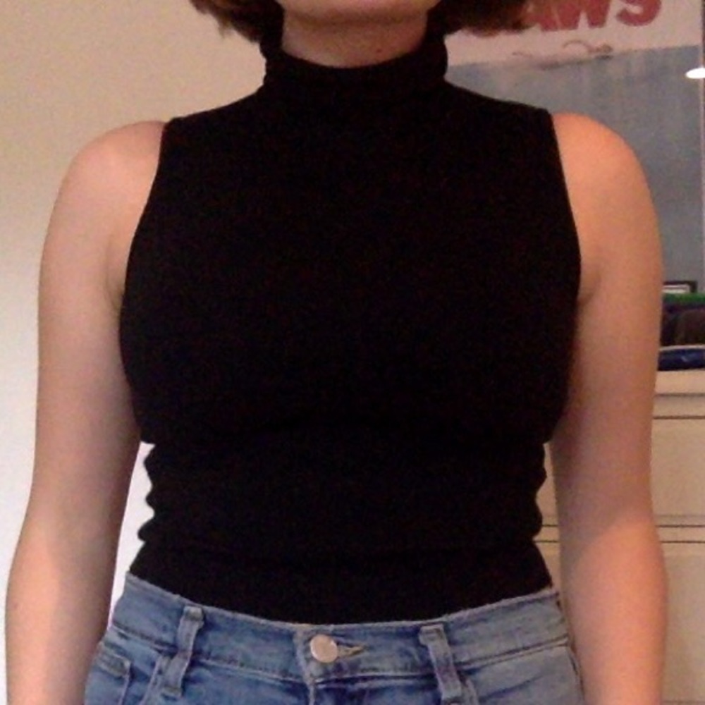Crop Top Turtleneck