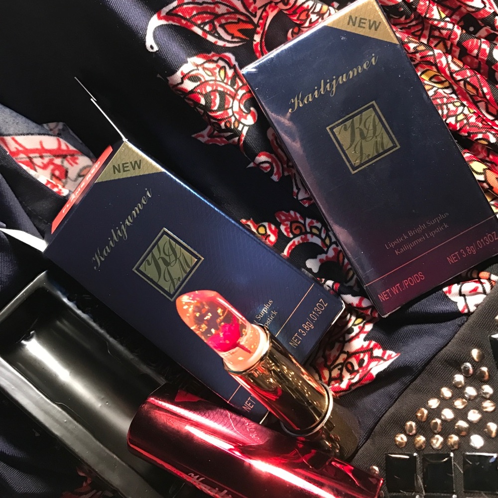 SOLD Kailijumei Jelly Lipstick Flame Red Sealed