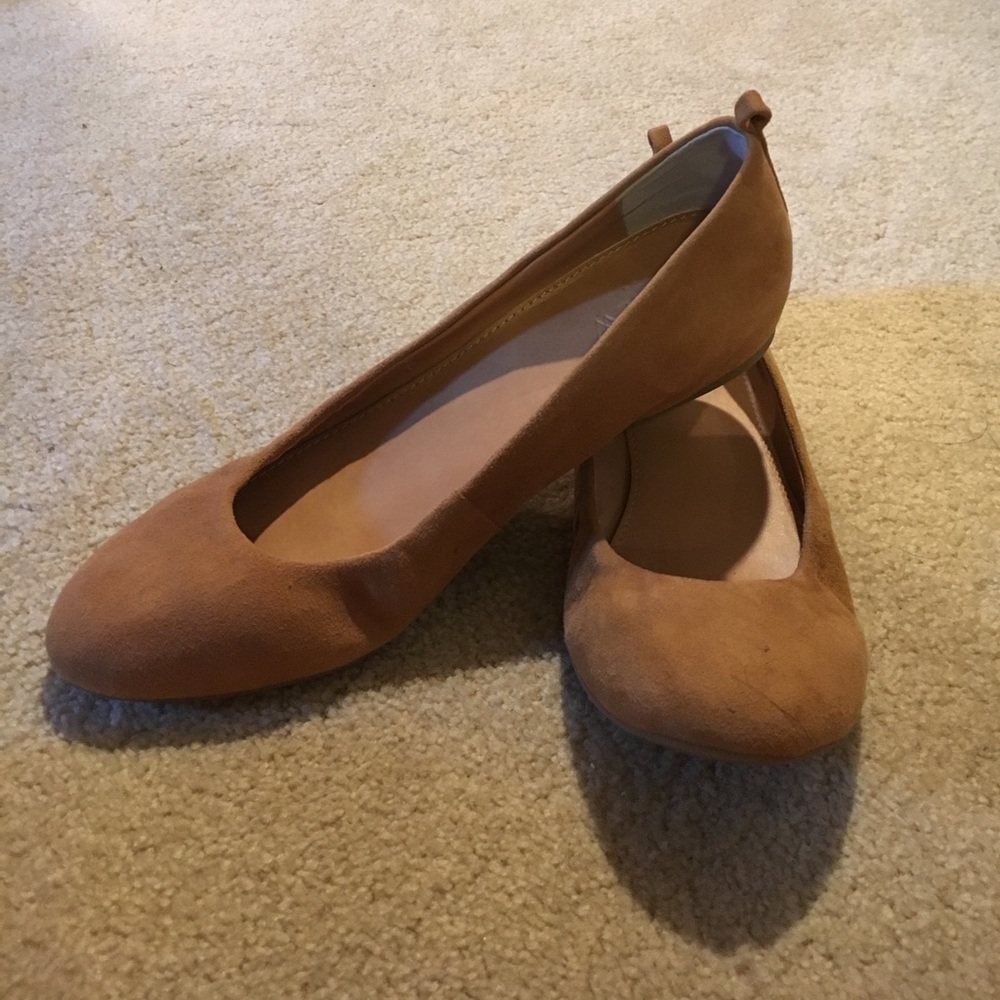 J Crew Suede Flats