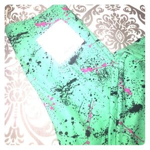 Lularoe Paint leggings OS