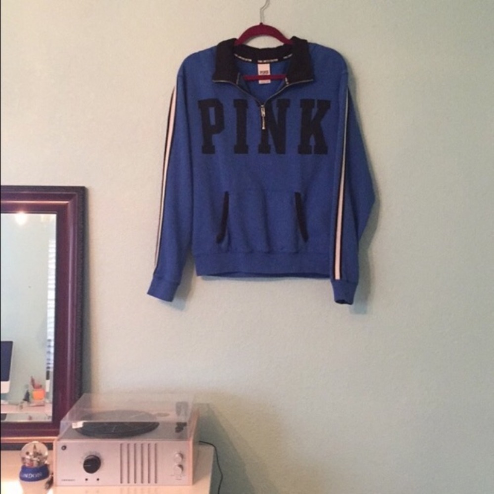 Love pink VS limited edition half zip
