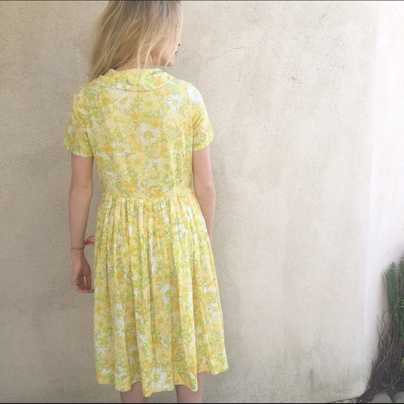 🚫SOLD Vintage Sunshine Midi Dress 🚫 - Picture 4 of 4