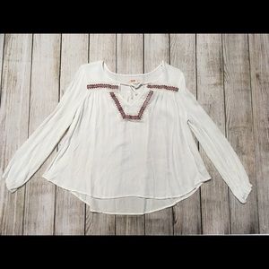 Cute Flowy Mossimo Blouse