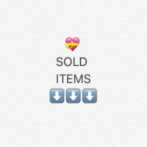 Sold items from here down!!