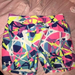 Under Armour Multicolored spandex shorts