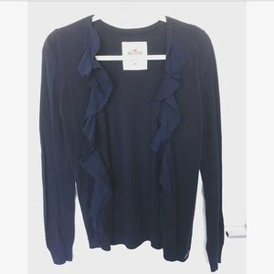 Hollister Ruffle Cardigan