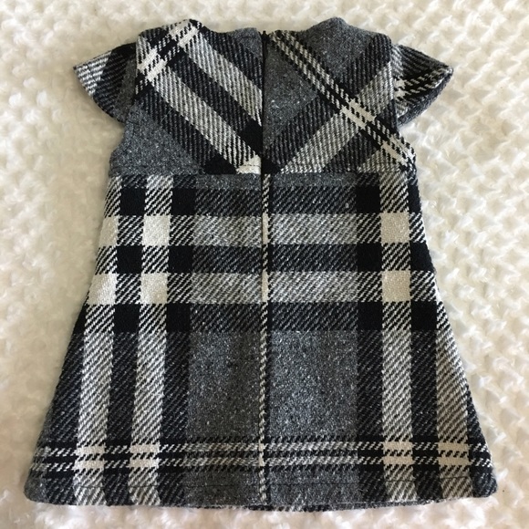 Elsy Italy Baby Plaid dress with Pockets Sz 12m - Picture 2 of 6