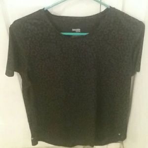 Danskin brand leopard shirt