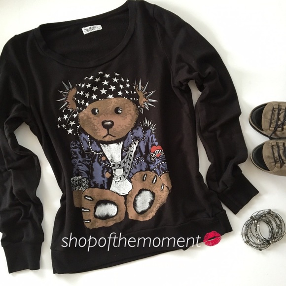 ๐ป Lauren Moshi Brenna Teddy Sweater EUC - Picture 4 of 8