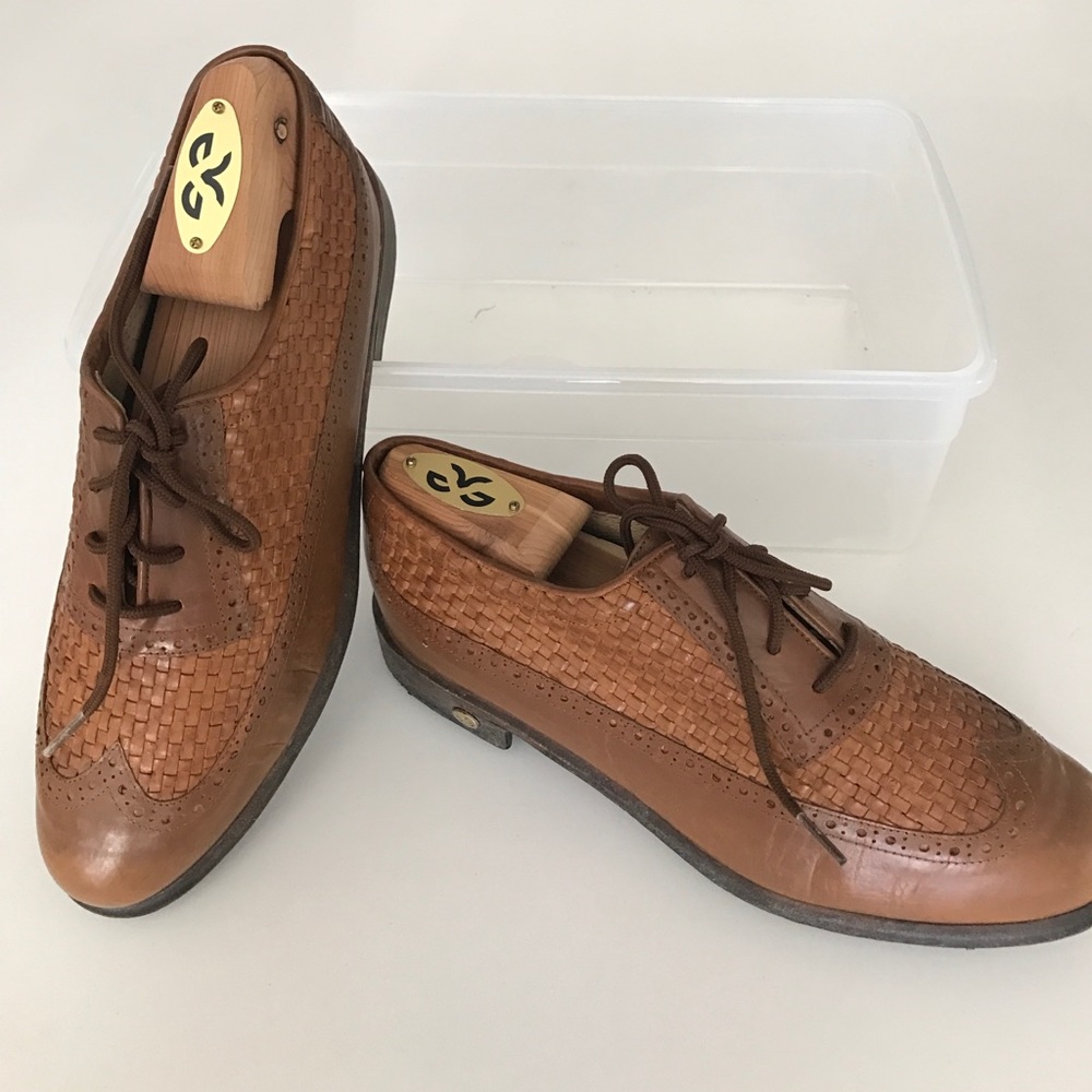 Walter Genuin Leather Golf Shoes Size 6