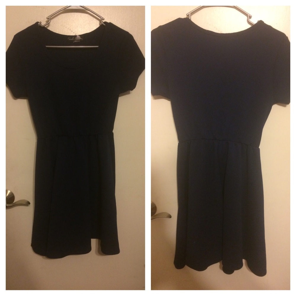 Navy blue dress