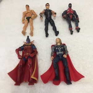 Marvel Universe Thor Gladiator Hawkeye Namor