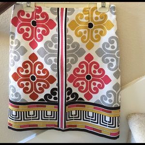 Harold's geometric skirt