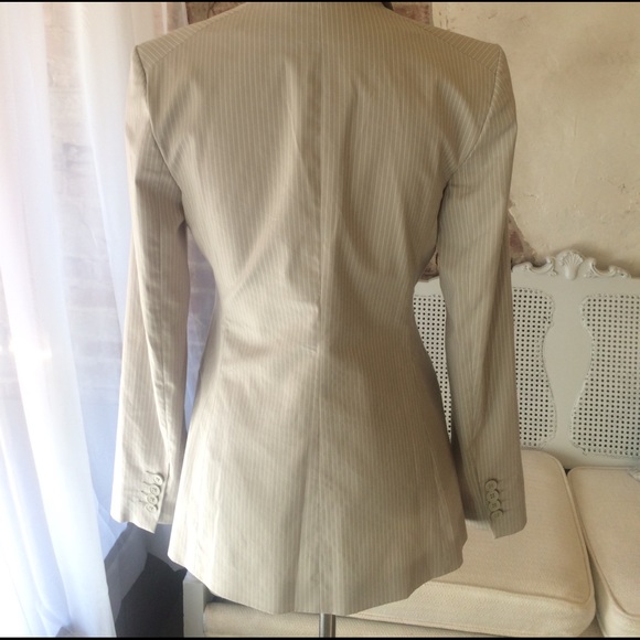 Express Light Grey Blazer - Picture 3 of 5