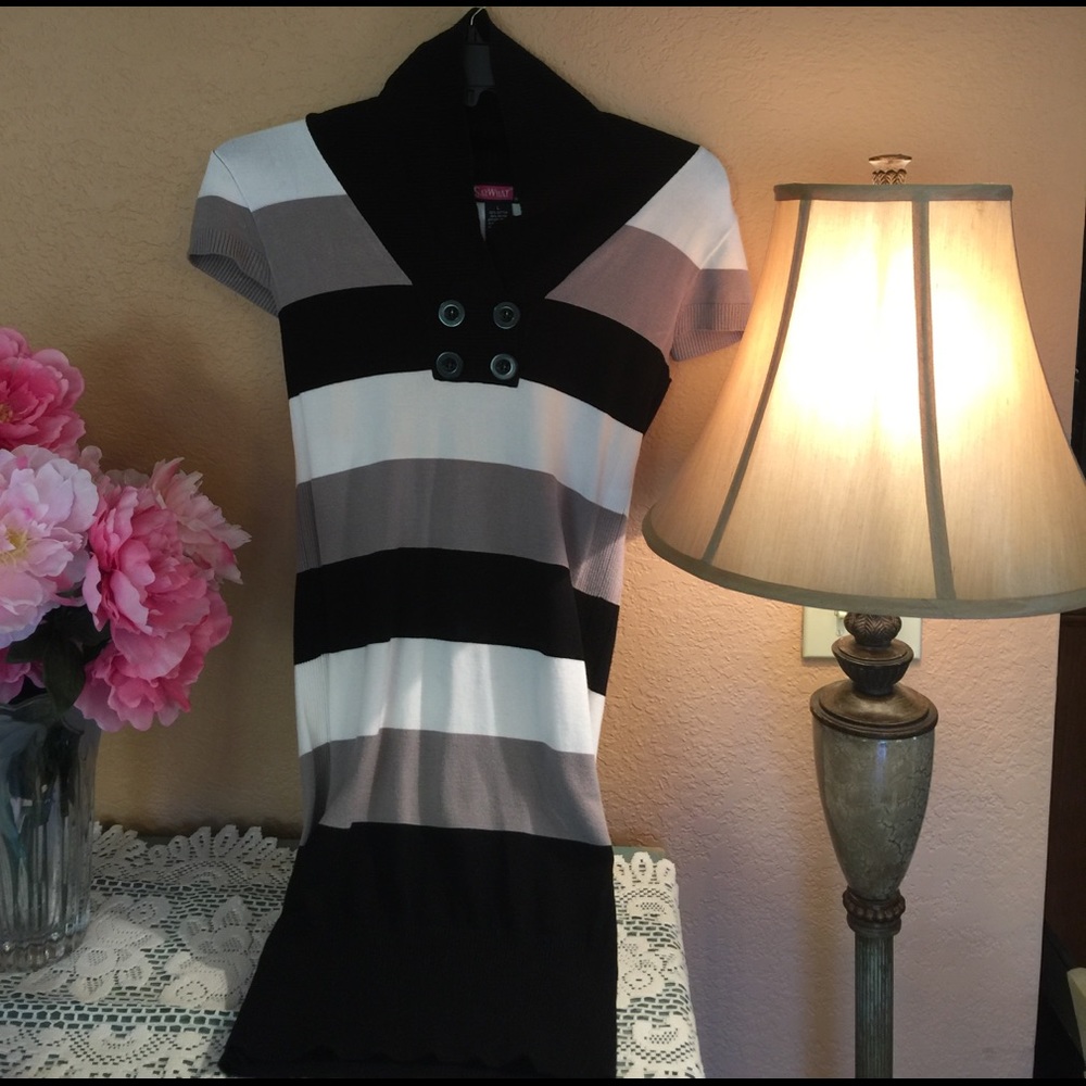 Size L sweater dress.