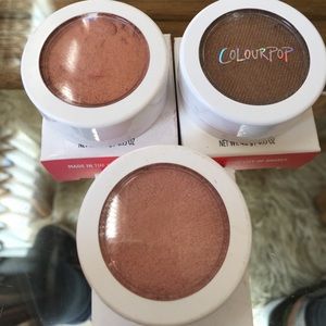 Colourpop blush (super shock cheeks) bundle
