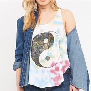 Tye Dye Yin Yang 90s Tank