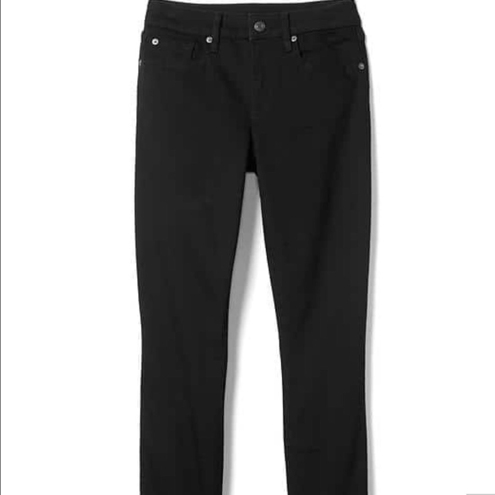 Gap 1969 Curvy Skinny Black Jean Sz 25r