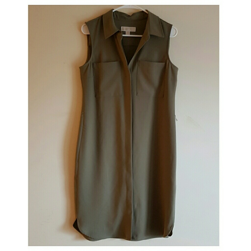 Michael Kors Casual Dress Olive Green