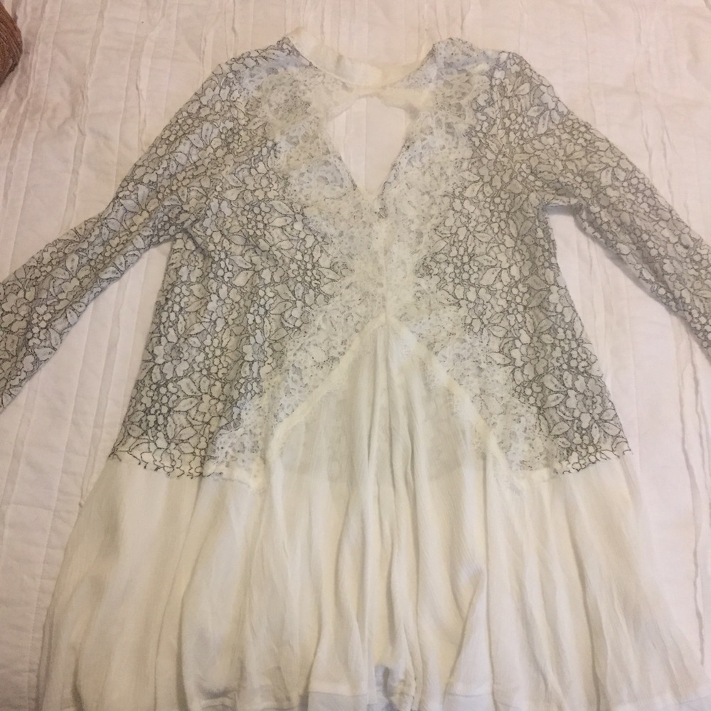 Free People Lace Tunic
