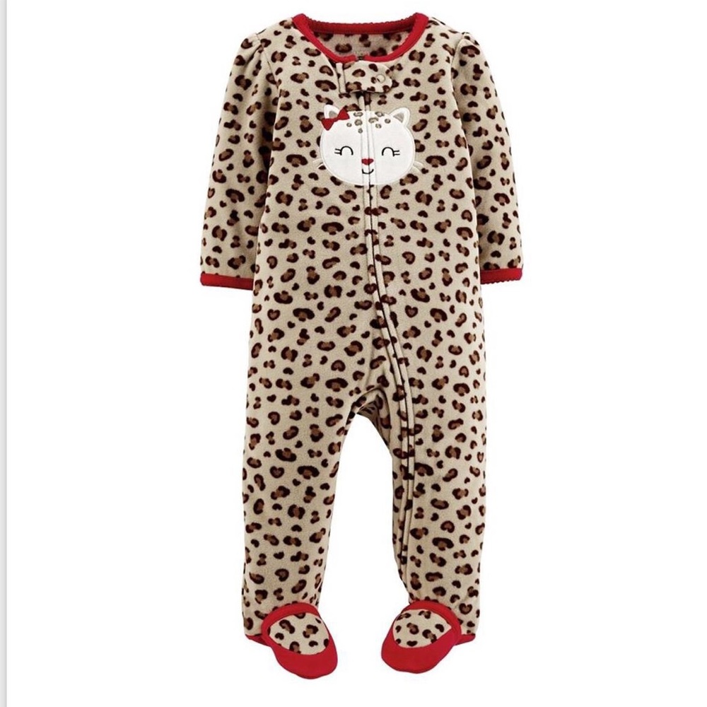 Kitty print sleep n' play