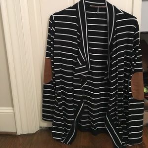 Stripped cardigan