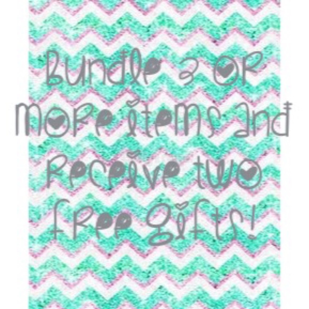Bundle any 3 items and receive 2 free gifts!