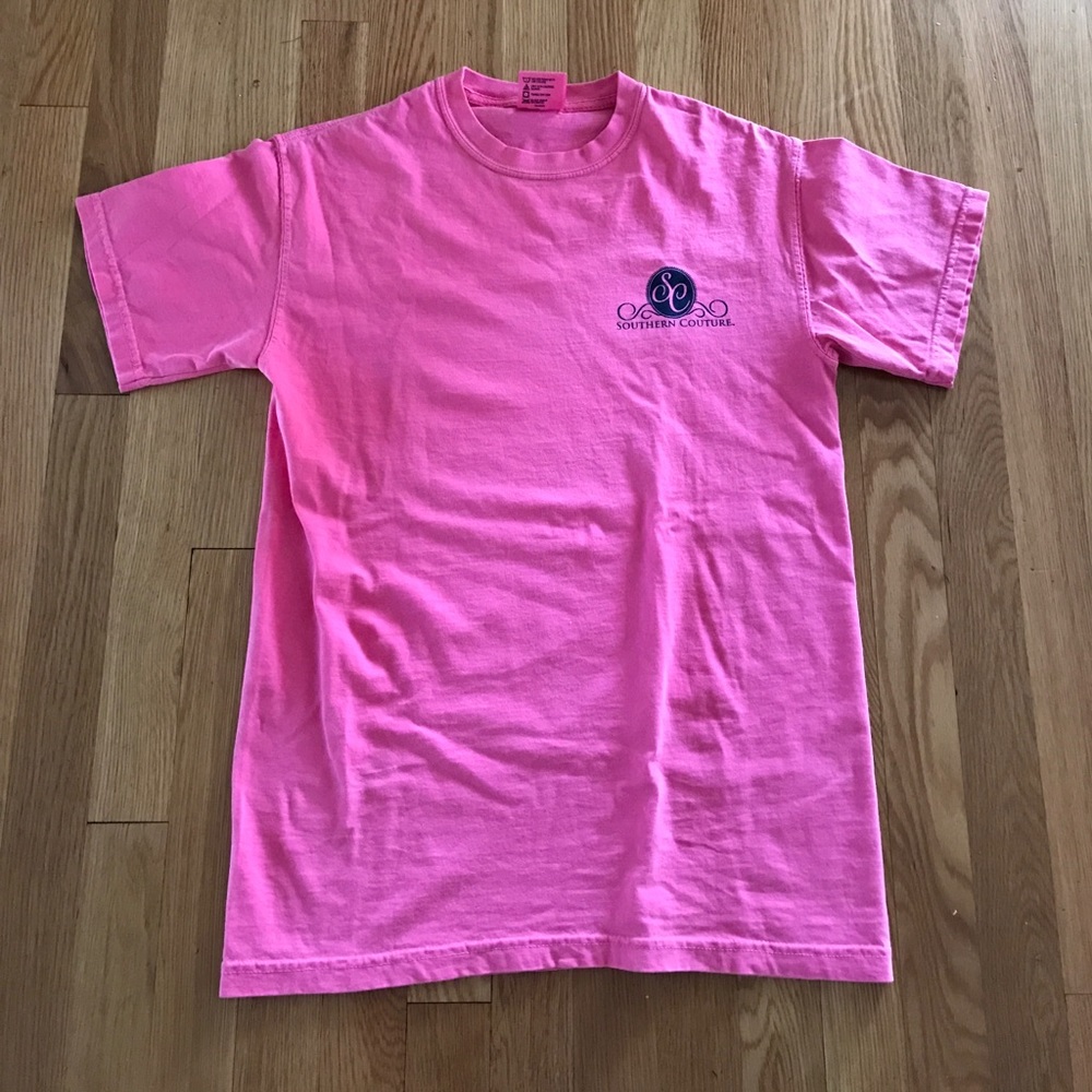 NWOT Southern Couture Flamingo T-Shirt Size Small