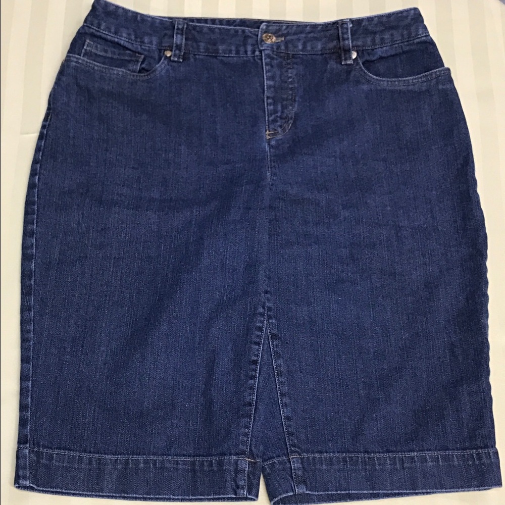 Anne Kline A Line Denim Shorts