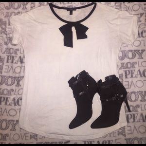 J Crew Bow-tie Top