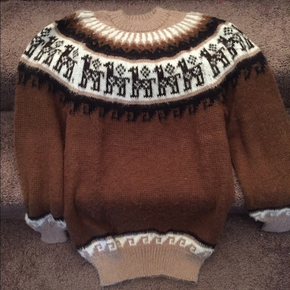 Women's 100% Alpaca Wool Sweater
