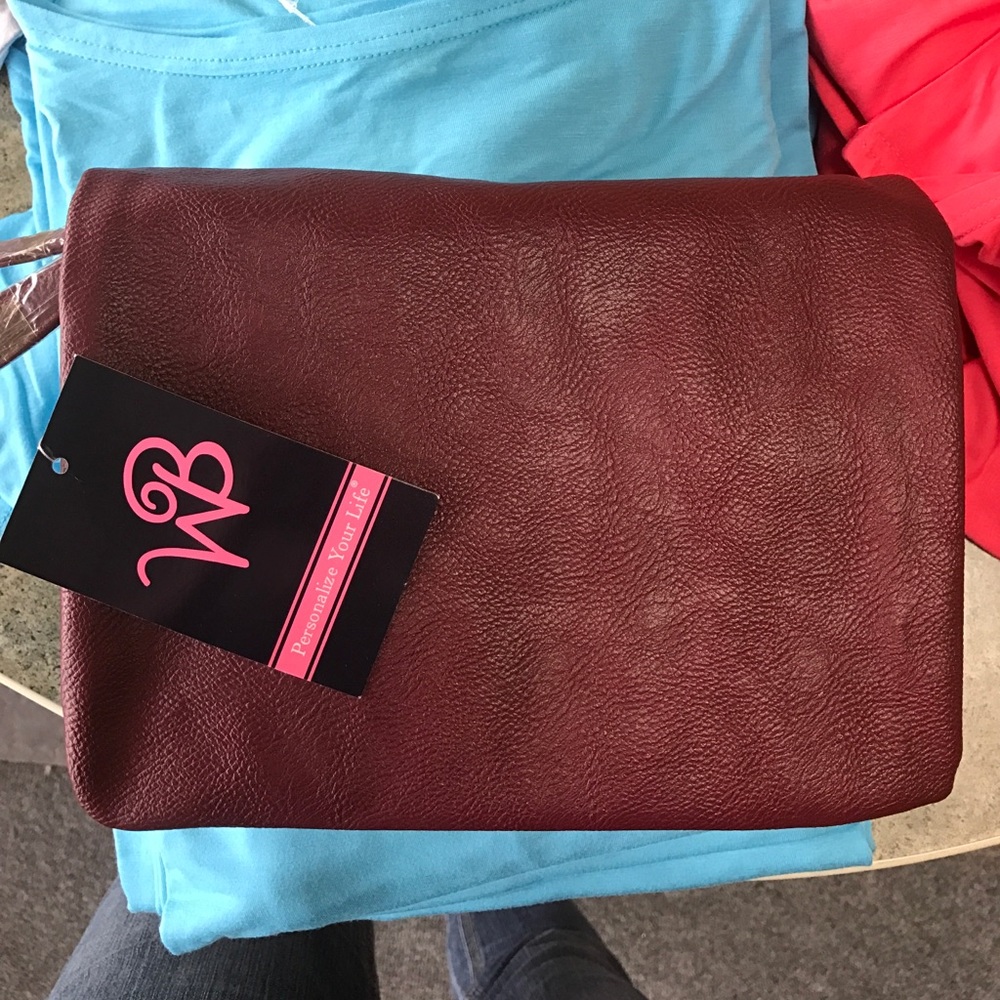 Burgundy Crossbody