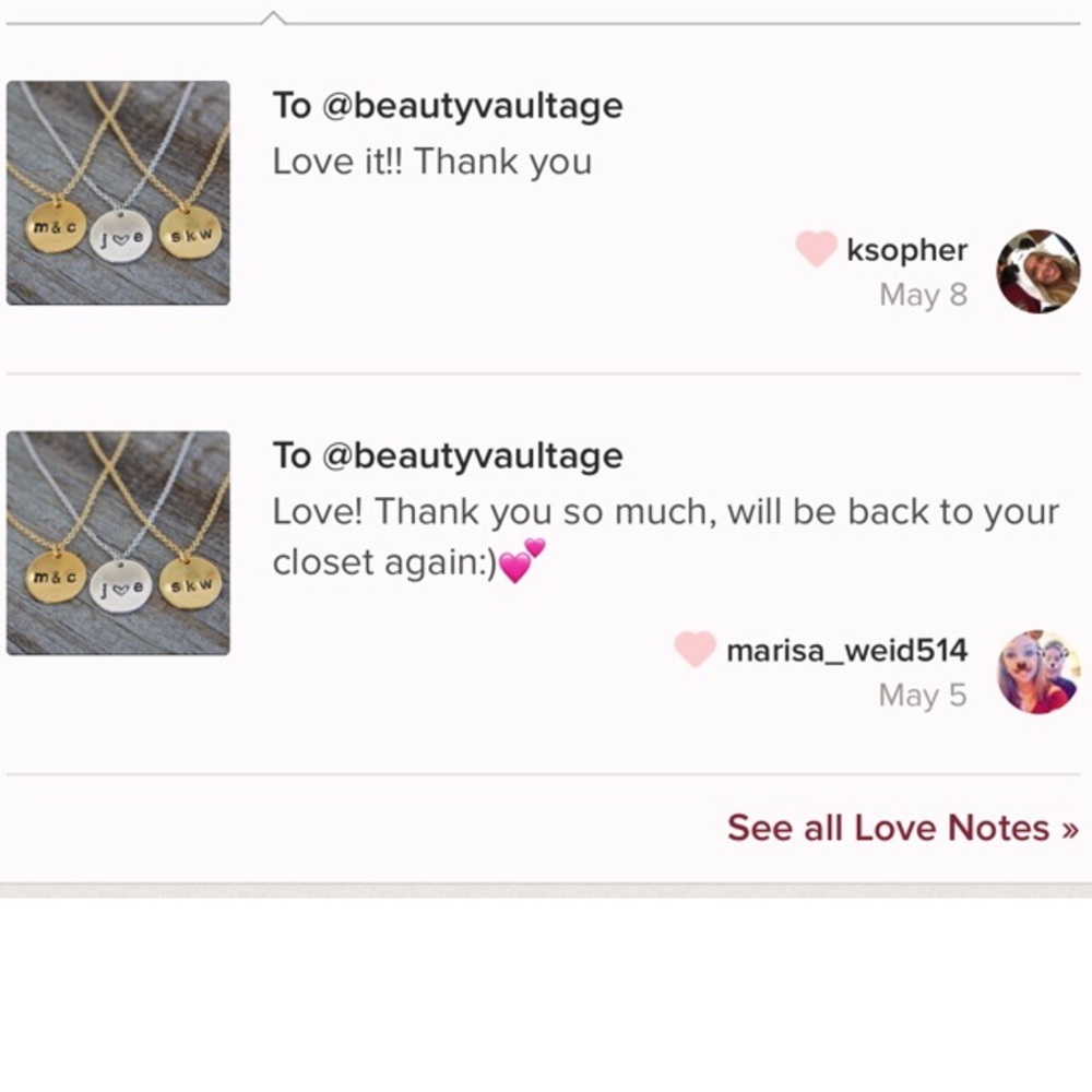 ✨ HOST PICK‼️ Engrave Name Necklace! ✨ - Picture 7 of 8