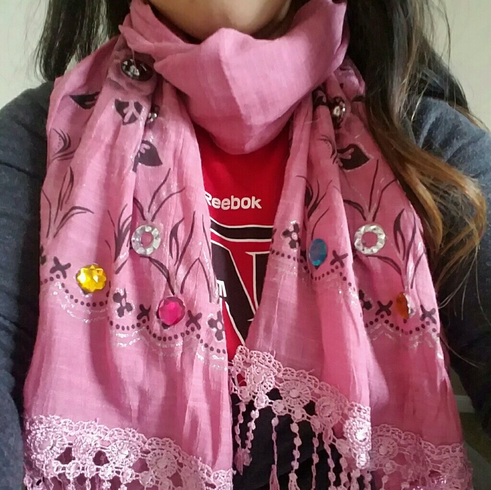 Embellished Scarf