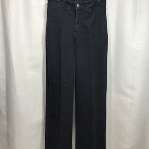 NYDJ Black Wide Leg Trouser Jean Sz 2 EUC
