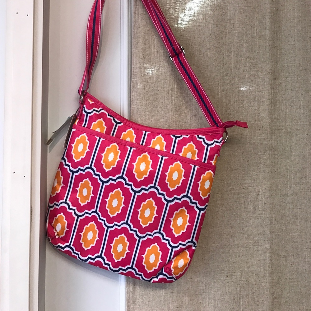 Pink Pattern Crossbody