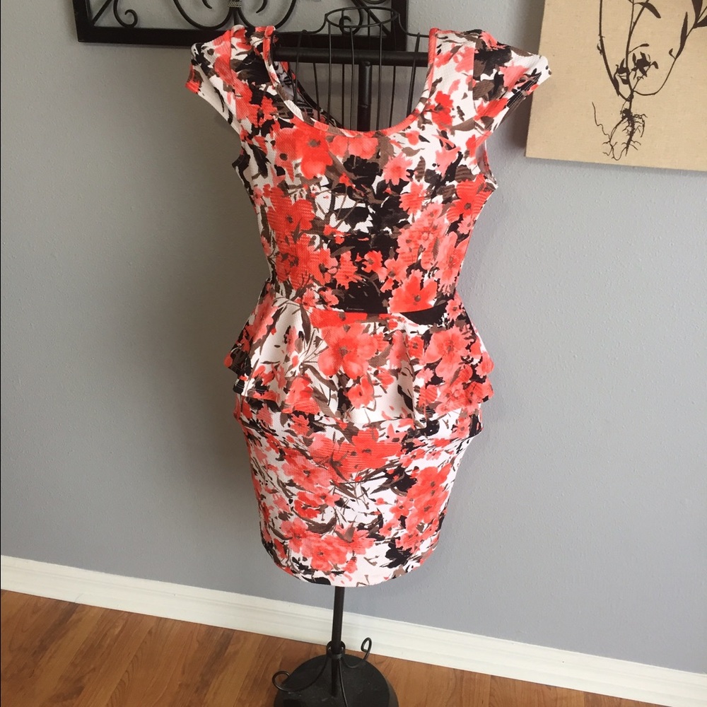 Peplum dress