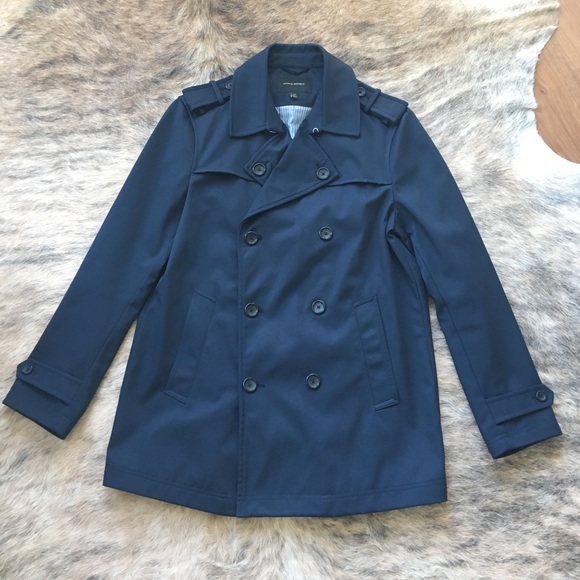 Banana Republic Other - NWOT, Men's Military Peacoat Rain Jacket.