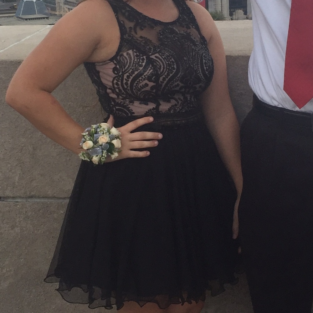 Two piece dance dress