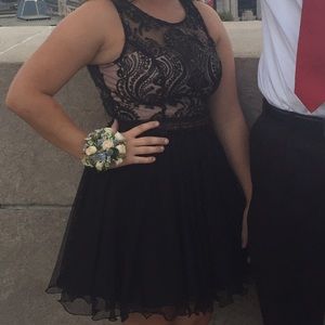 Two piece dance dress