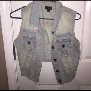 Denim vest