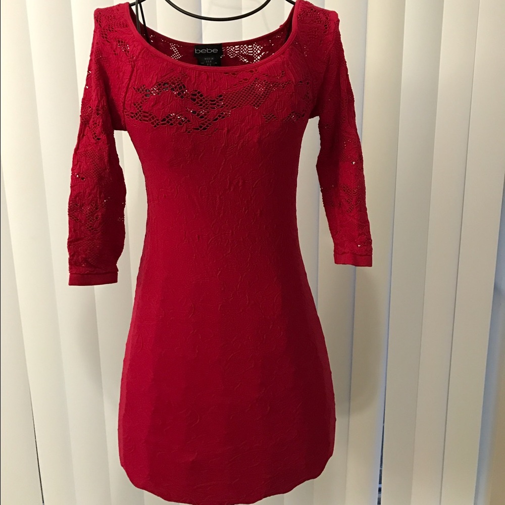A red dress