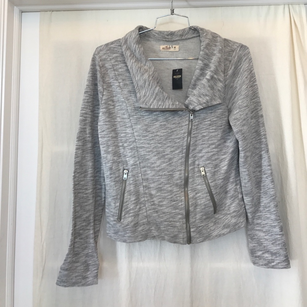 New With Tags Hollister Asymmetrical Jacket.