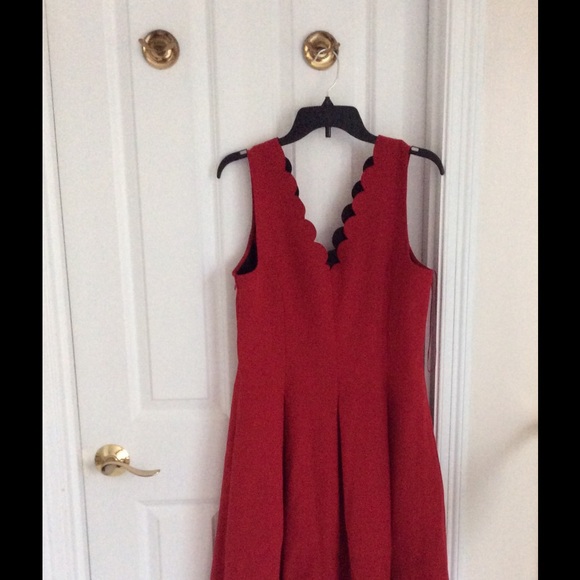💓2x HP 🎉Banana republic scallop pocket dress - Picture 6 of 7
